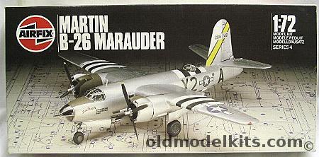 Airfix 1/72 Martin B-26 Marauder with Squadron Crystal Clear Canopies, 04015 plastic model kit